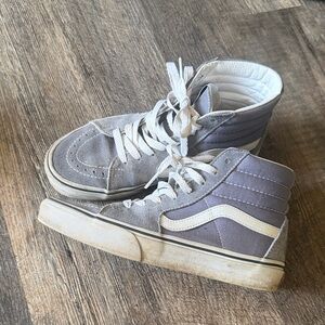 Vans High-Top Sneakers gray suede